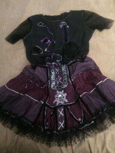 Komplet rucni rad unikat