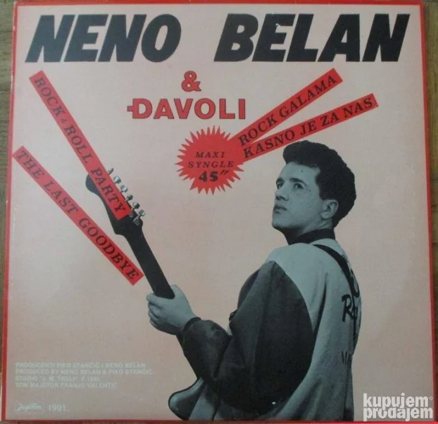Neno Belan & Djavoli-Rock Galama Maxi Single LP (1991)