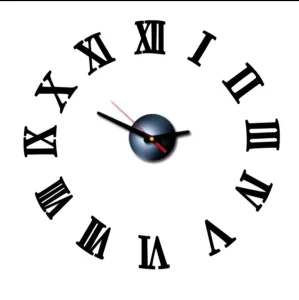 Zidni sat, rimski brojevi