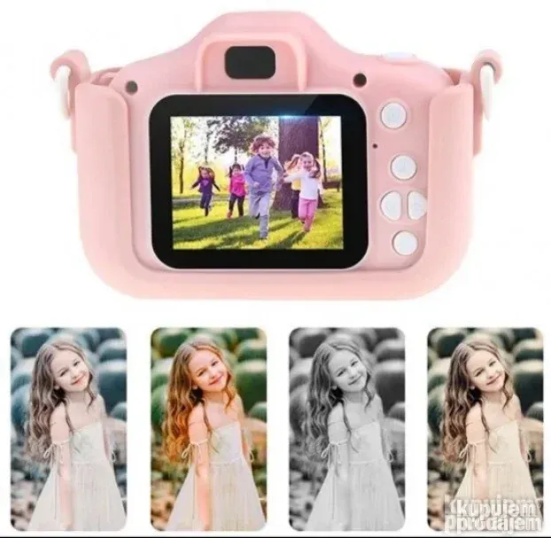 Deciji fotoaparat sa igricama Decija foto kamera