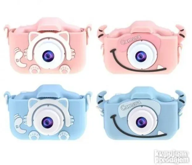 Deciji fotoaparat sa igricama Decija foto kamera