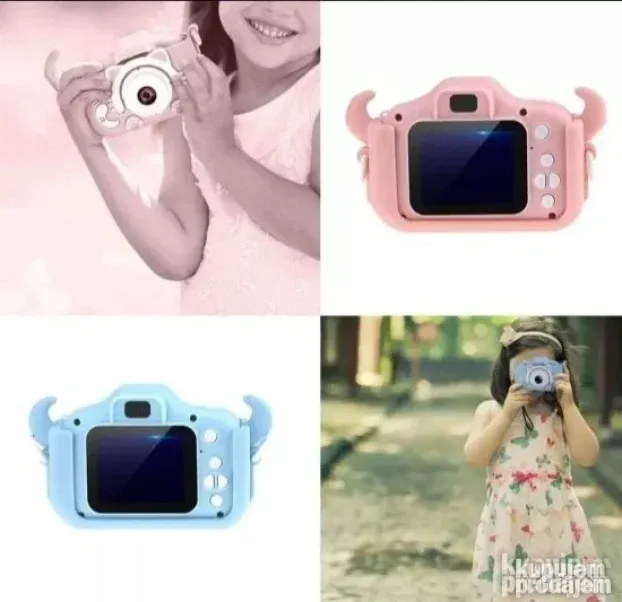 Deciji fotoaparat sa igricama Decija foto kamera