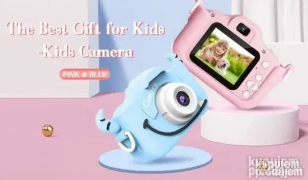 Deciji fotoaparat sa igricama Decija foto kamera