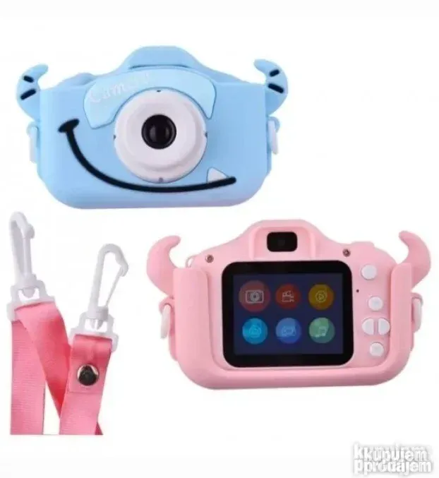 Deciji fotoaparat sa igricama Decija foto kamera