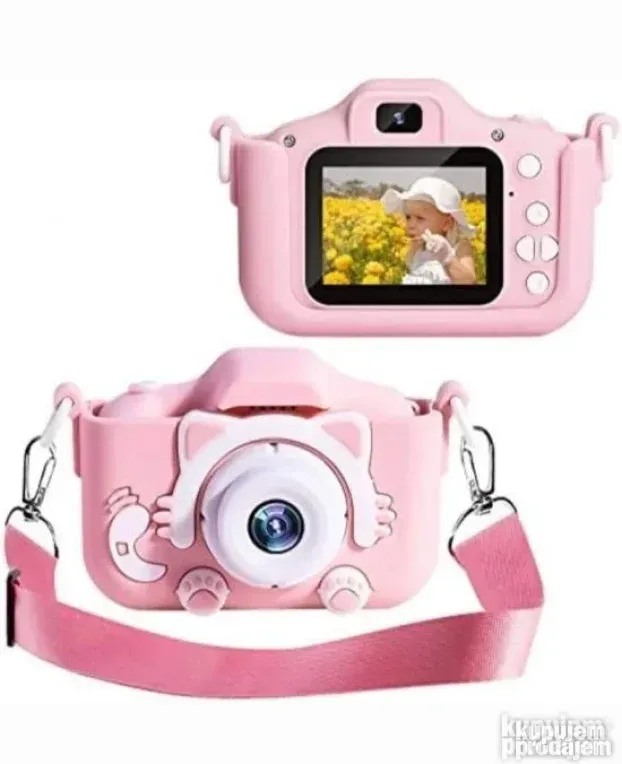 Deciji fotoaparat sa igricama Decija foto kamera