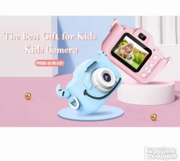 Deciji fotoaparat sa igricama Decija foto kamera