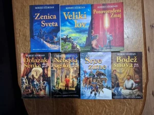 Robert Džordan-Točak vremena knjige 1,2,3,4,5,9 i 11