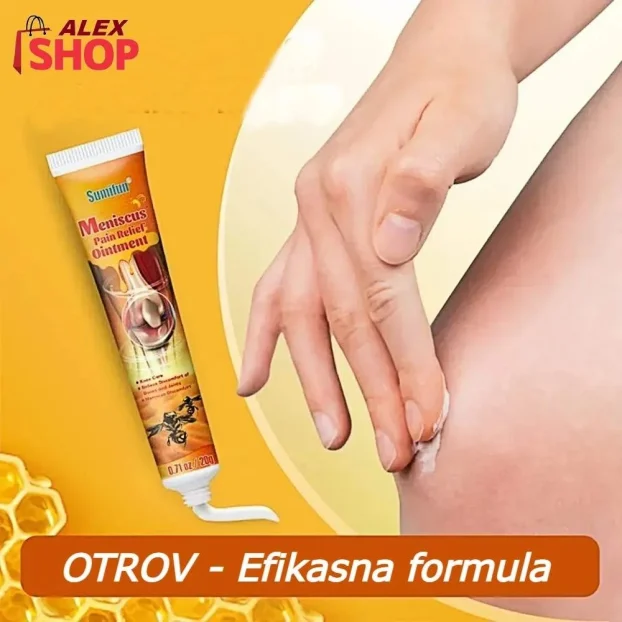 Krema za kolena sa pčelinjim otrovom prirodni lek