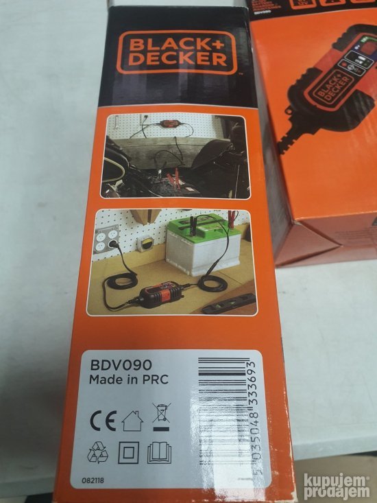 Punjac Akomulatora 612 6 V,12V1.2A1.2A 3Kom-Black &Decker