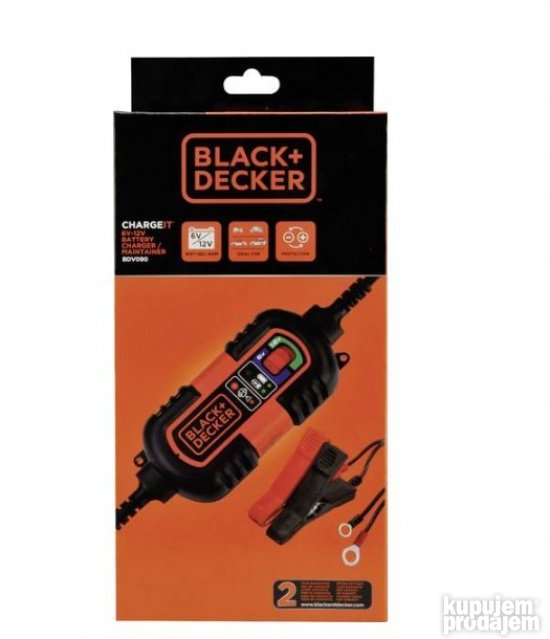 Punjac Akomulatora 612 6 V,12V1.2A1.2A 3Kom-Black &Decker