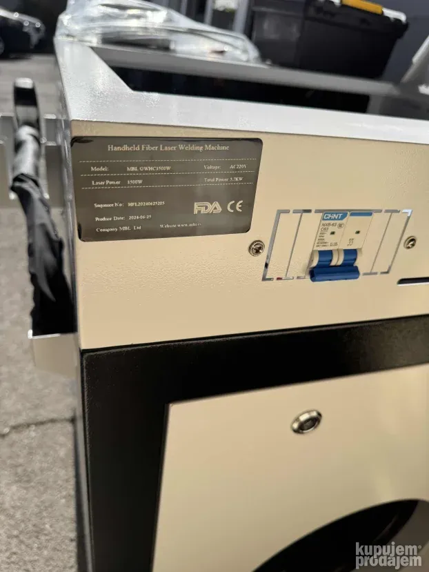 Fiber laser za varenje ciscenje metala 3u1 MBL 1500w