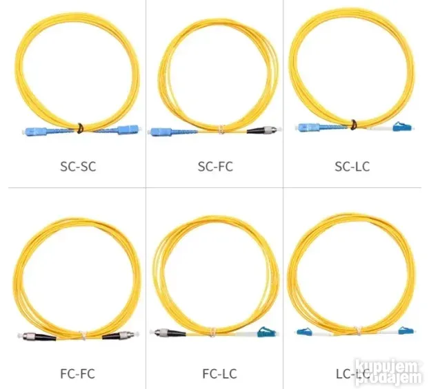 Fiber optic cable patch cord LC / SC / FC / E2000