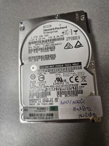 HPE 1.2TB 10k 2.5" SAS hard