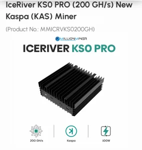 Kaspa miner 20 kom.