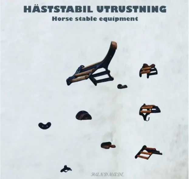 Stable Premium Set holandski ergela dizajn, ručna izrada