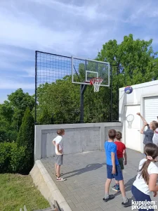 Stubna konstrukcija za dvorišni koš 1800x1050 PLEKSI FIBA