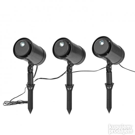 3 LED Projektora Sa Zimskim Motivima 12V CHRISTmaXX