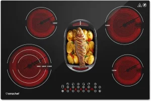 AMZCHEF ugradna keramička ploča sa 5 zona