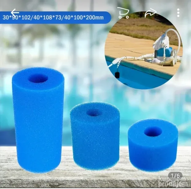 Filter za bazen tip A  INTEX dugotrajni perivi