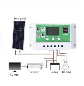 KONTROLER SOLARNI za panele solarene 30 A solarne PANELE
