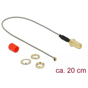 DELOCK 89831 Antenna cable RP SMA mother valaszfali plug