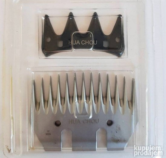 Rezervni noževi za mašinu za šišanje ovaca