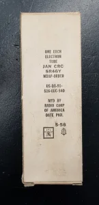 5R4GY RCA, NOS, NIB, Elektronska cev
