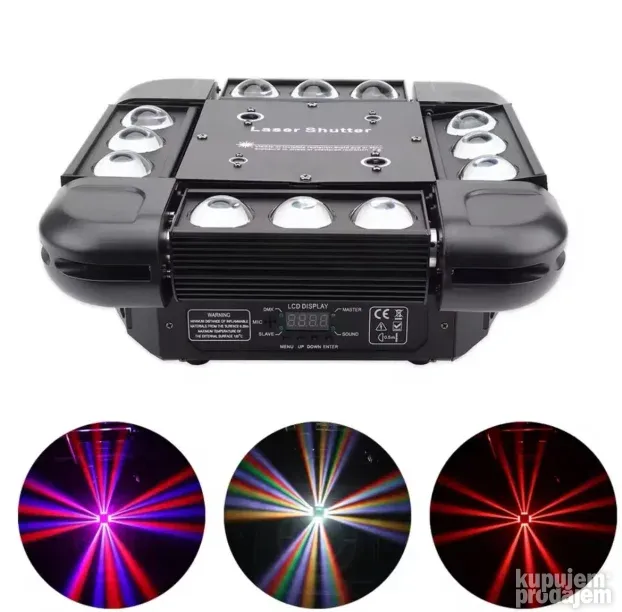 ROTO LED GLAVA laser led roto glava RGB roto glava