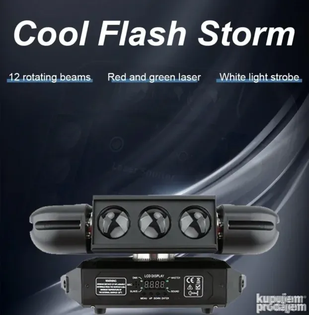 ROTO LED GLAVA laser led roto glava RGB roto glava