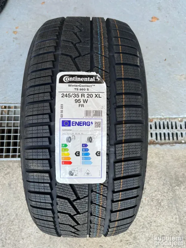nove zimske gume 275/30 r 20 i 245/35 r 20 continental