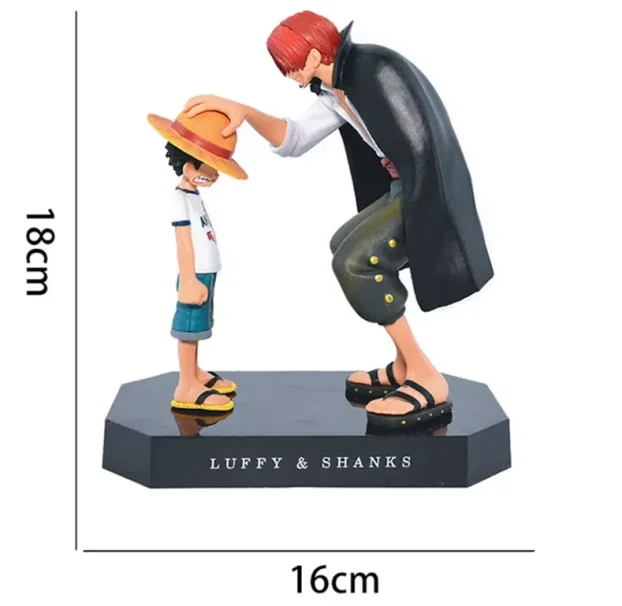 One Piece - Luffy and Shanks - figura
