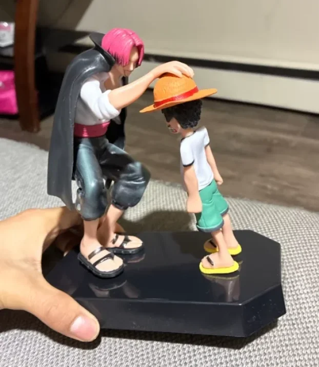 One Piece - Luffy and Shanks - figura