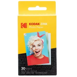 Kodak Zink Instant Photopaper 2x3" Papirmeret 20db