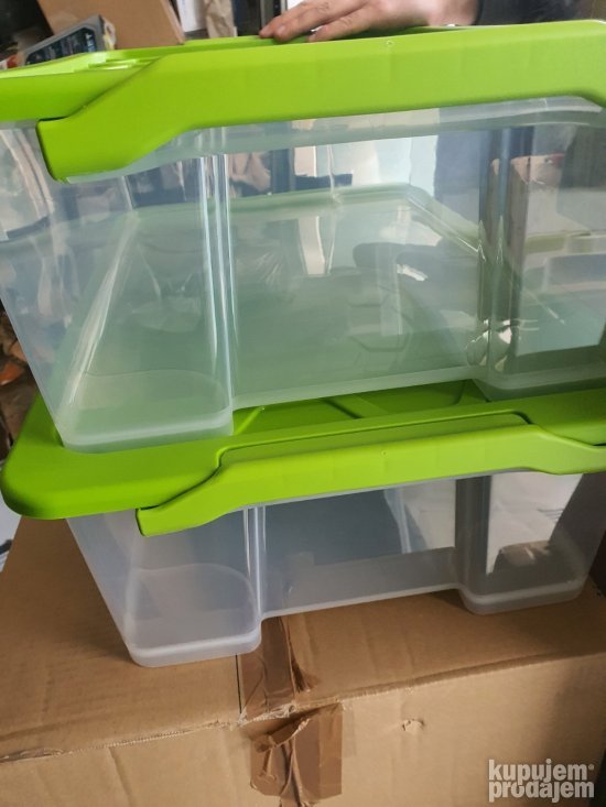 Plasticne kutije 2 komada 30l - Rotho Eva