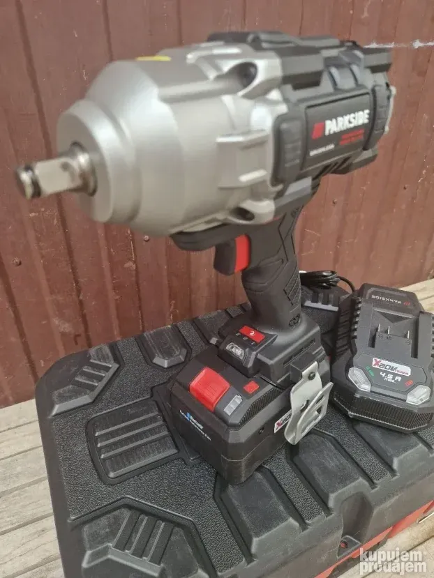 1898 Nm Parkside Impact Wrench Screw Breaker 1356 Nm AKU Udarni